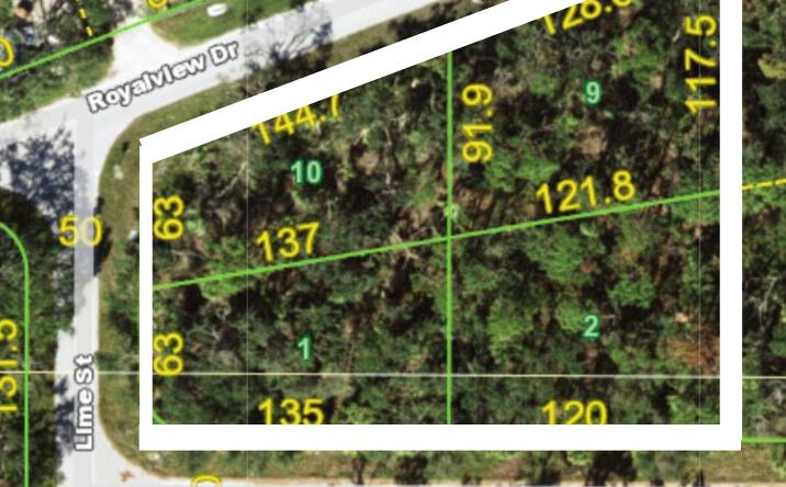 Pictures of Land property located at 17098 Hemlock, Port Charlotte, FL 33948 for sales - image #1