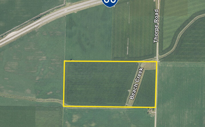 Pictures of Land property located at Thorpe Road, Rochelle, IL 61068 for sales - image #1