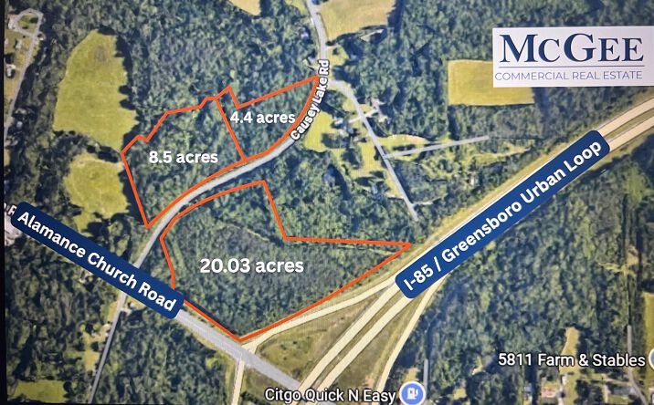Pictures of Land property located at 2921 Causey Lake Rd, Greensboro, NC 27406 for sales - image #1