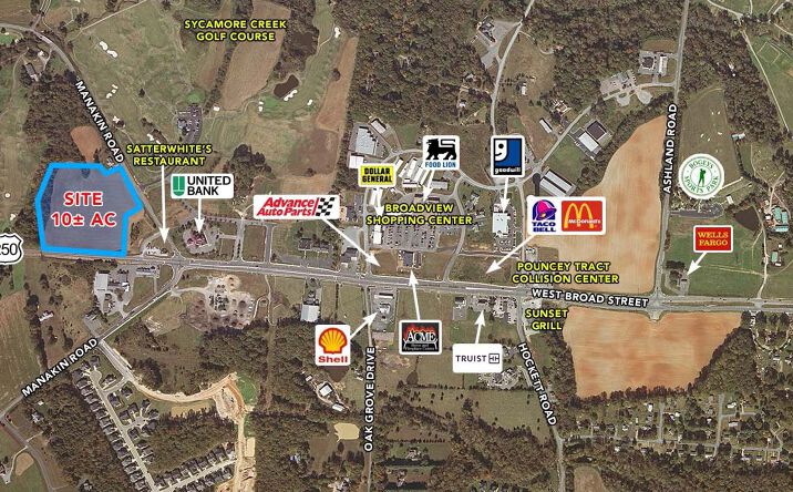 Pictures of Land property located at Broad Street & Manakin Road, Manakin-Sabot, VA 23103 for sales - image #1