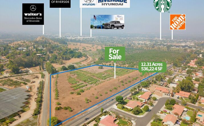 Pictures of Land property located at Washington St, Riverside, CA 92504 for sales - image #1