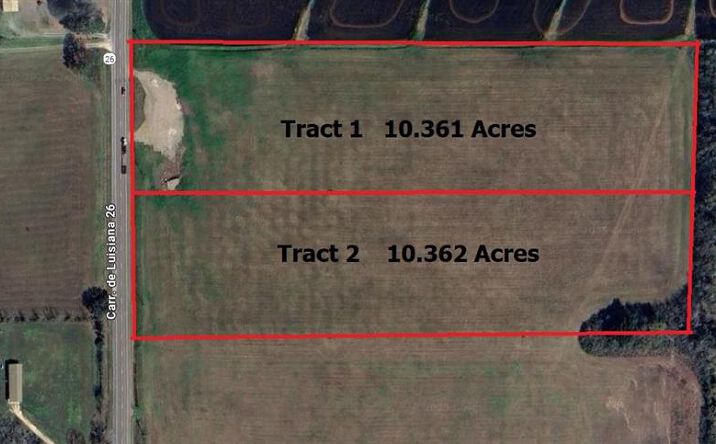 Pictures of Land property located at TBD HWY 26 TRACT 2, Elton, LA 70532 for sales - image #1