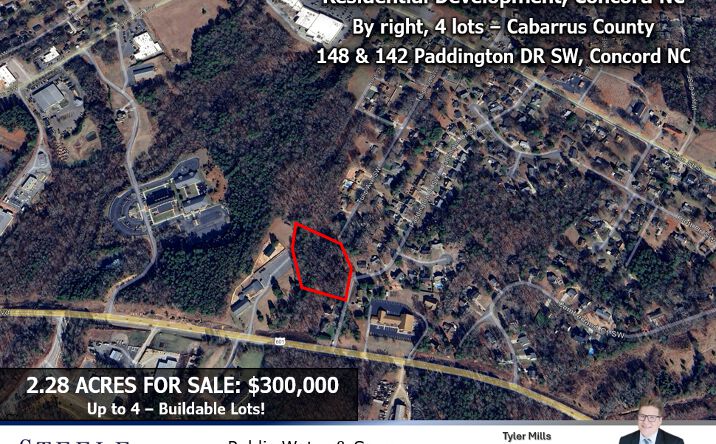 Pictures of Land property located at 148 Paddington Dr SW, Concord, NC 28025 for sales - image #1
