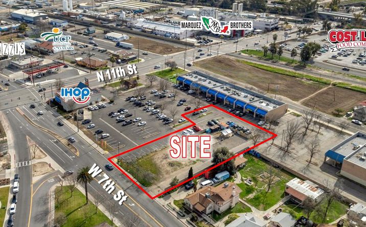 Pictures of Land property located at 130 W 7th St, Hanford, CA 93230 for sales - image #1