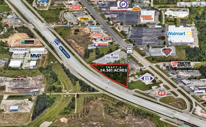 Pictures of Land property located at SH 249 East & Humble Rd, Tomball, TX 77375 for sales - image #1