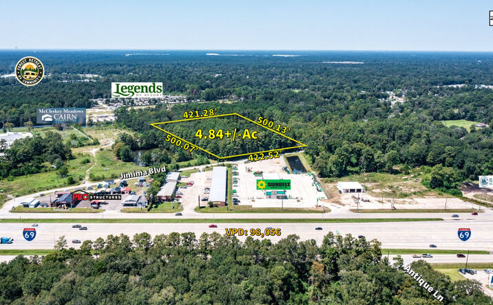 Pictures of Land, Retail property located at Jimima Blvd, New Caney, TX 77357 for sales - image #1