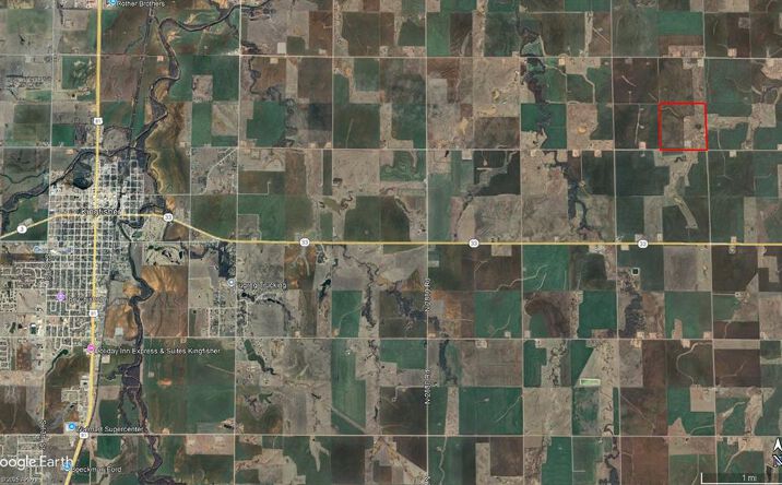 Pictures of Land property located at E 790 Road, Kingfisher, OK 73750 for sales - image #1