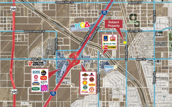 Pictures of Land property located at Fuentes Ave, Hesperia, CA 92345 for sales - image #1