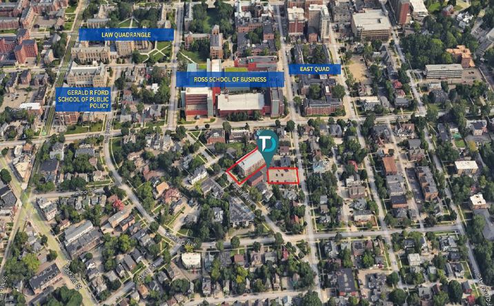 Pictures of Multifamily property located at 829 Tappan Ave, Ann Arbor, MI 48104 for sales - image #1