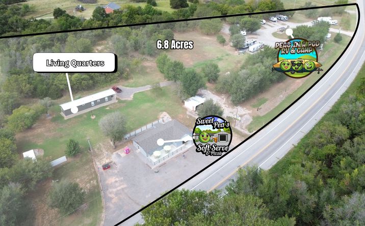 Pictures of Mobile Home Park property located at 921 N Rush Ave, Rush Springs, OK 73082 for sales - image #1