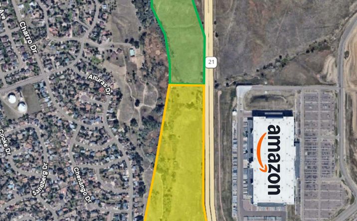 Pictures of Land property located at 0 SWC S Powers Blvd & Milton E Proby Pkwy, Colorado Springs, CO 80911 for sales - image #1