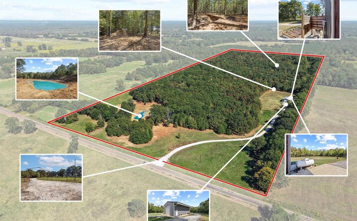Pictures of Land property located at 1552 Green Acres Road, Idabel, OK 74745 for sales - image #1