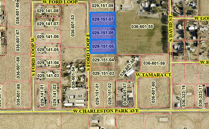 Pictures of Land property located at 861 South Ford Loop, Pahrump, NV 89048 for sales - image #1