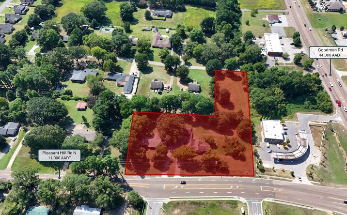 Pictures of Land property located at 6901 Pleasant Hill Rd, Olive Branch, MS 38654 for sales - image #1
