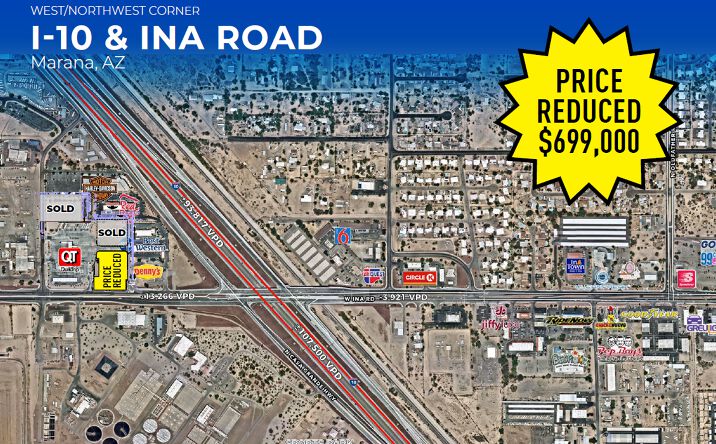 Pictures of Land property located at 5050 W Ina Rd, Tucson, AZ 85743 for sales - image #1