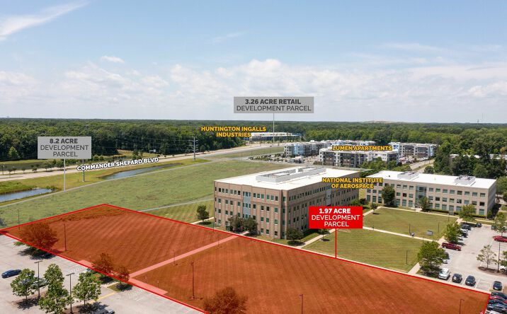 Pictures of Land property located at 1.97 Acre Development Parcel, Hampton, VA 23666 for sales - image #1