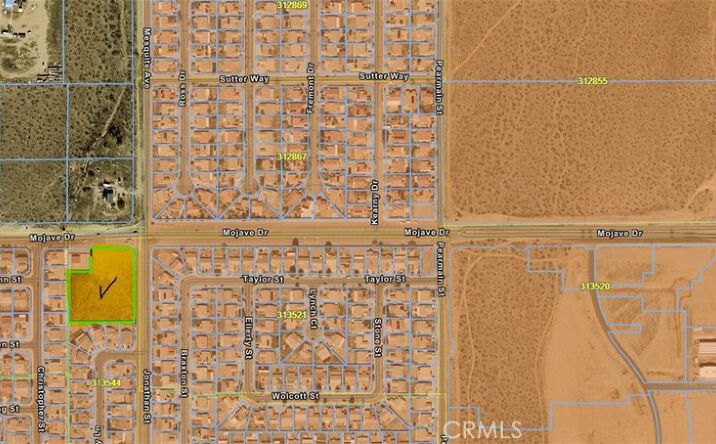 Pictures of Land property located at Mojave, Adelanto, CA 92301 for sales - image #1