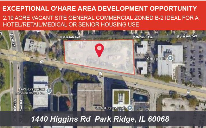 Pictures of Retail, Hospitality, Office property located at 1440 W Higgins Rd. Park Ridge, Illinois, Park Ridge, IL 60068 for sales - image #1