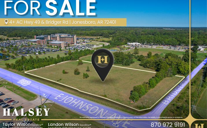 Pictures of Land property located at E Johnson Ave, Jonesboro, AR 72401 for sales - image #1