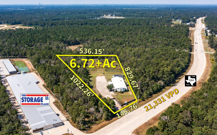 Pictures of Industrial, Office, Special Purpose property located at 18410 FM1314, Conroe, TX 77302 for sales - image #1