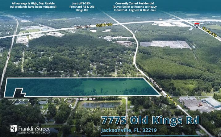 Pictures of Land property located at 7775 Old Kings Rd, Jacksonville, FL 32219 for sales - image #1