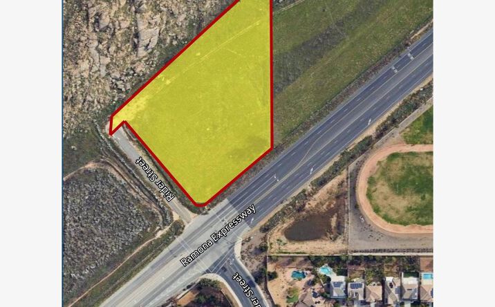 Pictures of Land property located at Ne Corner Of Ramona Expressway & Rider St., Perris, CA 92571 for sales - image #1