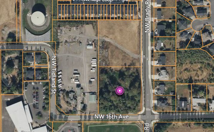 Pictures of Land property located at NW Corner 16th & NW Brady, Camas, WA 98607 for sales - image #1