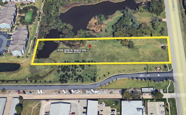 Pictures of Land property located at 3140 - 3150 N Aspen Ave, Broken Arrow, OK 74012 for sales - image #1