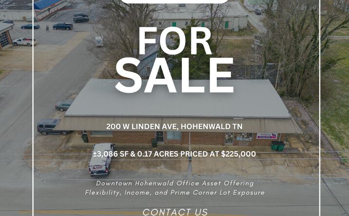 Pictures of Office property located at 200 West Linden Avenue, Hohenwald, TN 38462 for sales - image #1