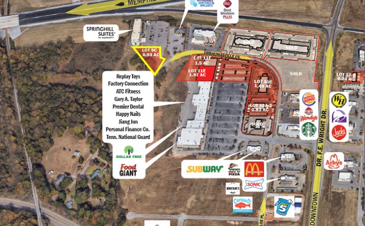 Pictures of Land property located at Park Place W, Jackson, TN 38305 for sales - image #1