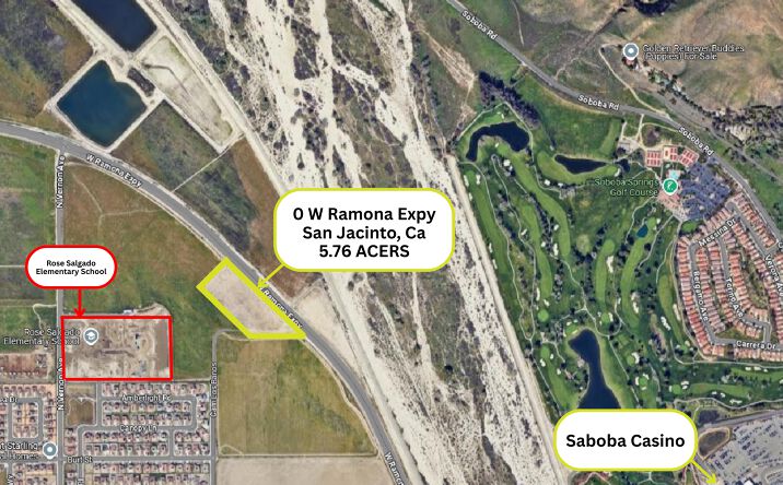Pictures of Land property located at W Ramona Expy, San Jacinto, CA undefined for sales - image #1