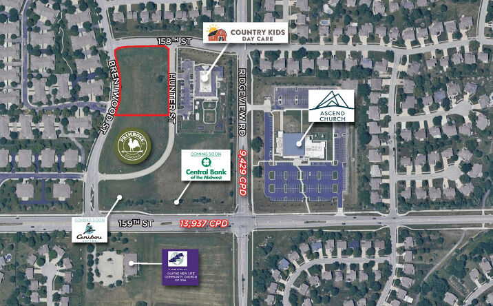 Pictures of Land property located at 158th & S Brentwood, Olathe, KS 66062 for sales - image #1