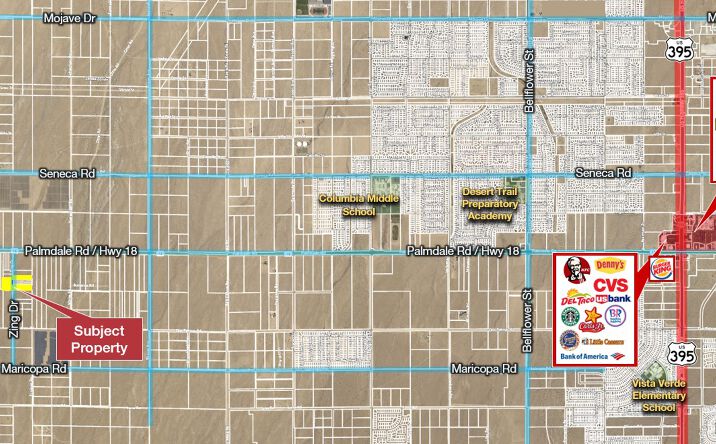 Pictures of Land property located at Zing Dr, Victorville, CA 92392 for sales - image #1