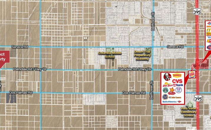 Pictures of Land property located at Palmdale Rd, Victorville, CA 92392 for sales - image #1