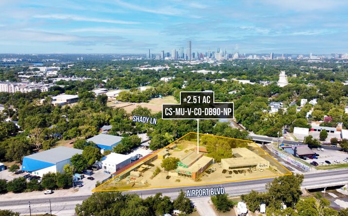 Pictures of Retail, Industrial, Mixed Use, Land property located at 830 Airport Blvd, Austin, TX 78702 for sales - image #1