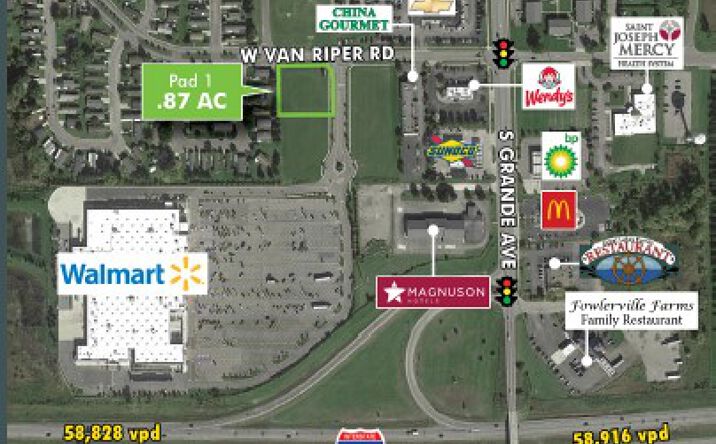 Pictures of Land property located at 970 Gehringer Dr, Fowlerville, MI 48836 for sales - image #1