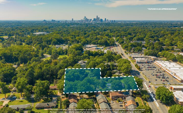Pictures of Land, Multifamily property located at 4470 Central Ave, Charlotte, NC 28205 for sales - image #1