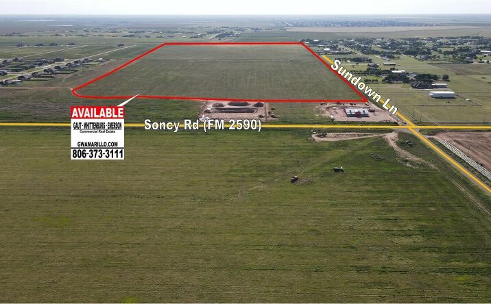 Pictures of Land property located at 180 Acres Soncy and Sundown, Amarillo, TX 79119 for sales - image #1