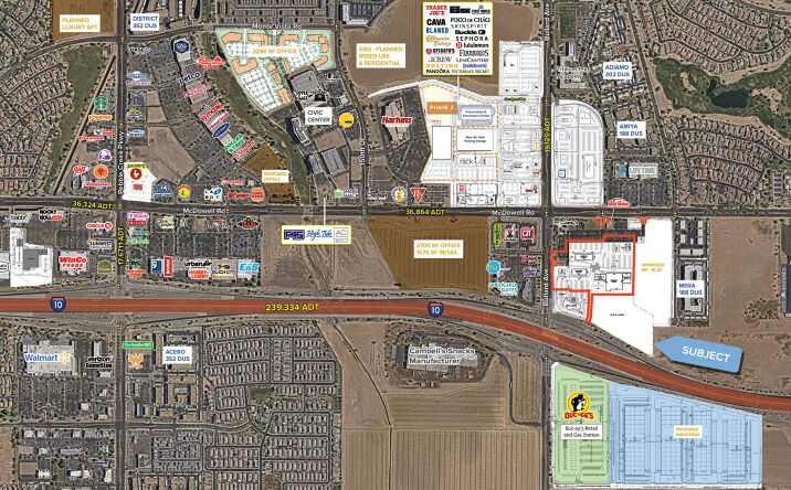Pictures of Land property located at SEC McDowell Rd & Bullard Ave, Goodyear, AZ 85395 for sales - image #1
