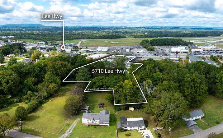Pictures of Hospitality, Land, Multifamily, Retail, Self Storage property located at 5710 Lee Hwy, Chattanooga, TN 37421 for sales - image #1