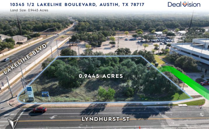 Pictures of Land property located at 10345 1/2 Lakeline Boulevard, Austin, TX 78717 for sales - image #1