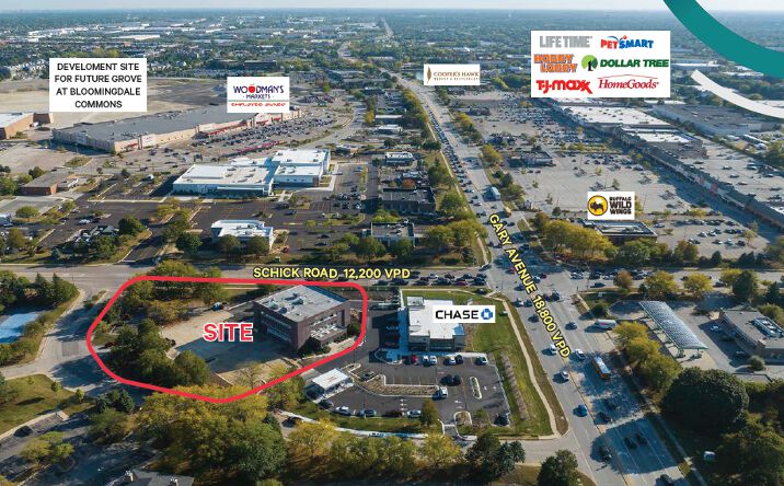 Pictures of Retail property located at 439 W Schick Rd, Bloomingdale, IL 60108 for sales - image #1