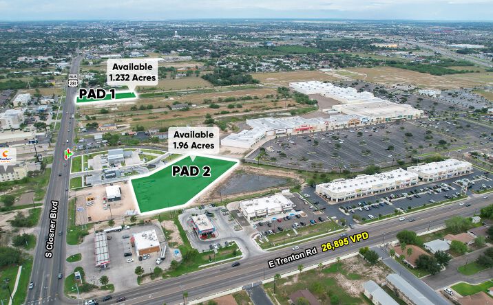 Pictures of Retail, Land property located at NWC E Trenton Rd & S I-69C (Exp-281), Edinburg, TX 78539 for sales - image #1
