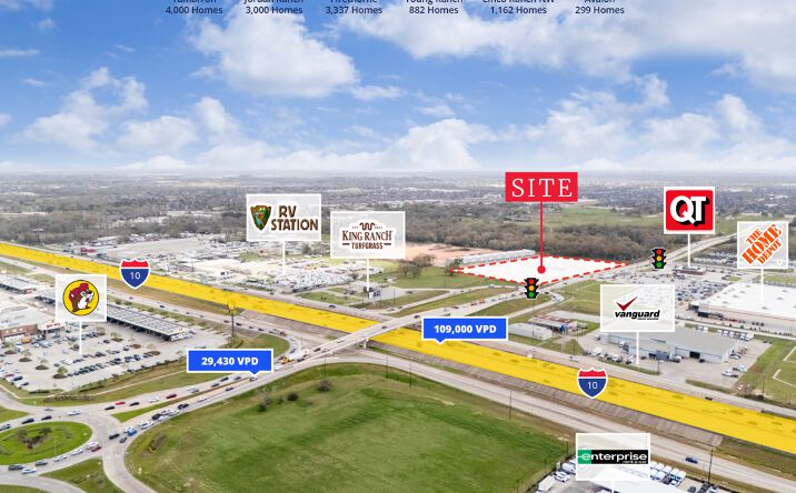 Pictures of Land, Retail property located at 128 Cane Island Parkway, Katy, TX 77494 for sales - image #1