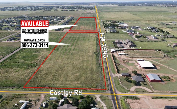 Pictures of Land property located at Soncy/FM 2590 and Costley, Amarillo, TX 79119 for sales - image #1