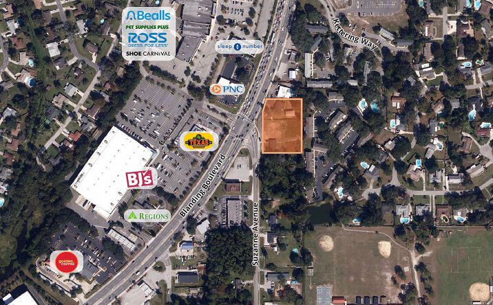 Pictures of Land property located at 537 Blanding Boulevard, Orange Park, FL 32073 for sales - image #1