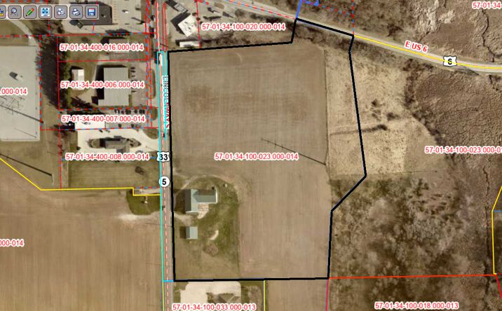 Pictures of Land property located at 18.27 Acres US 33 Highway, Ligonier, IN 46767 for sales - image #1