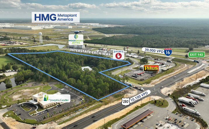 Pictures of Land property located at 11232 US-280, Ellabell, GA 31308 for sales - image #1