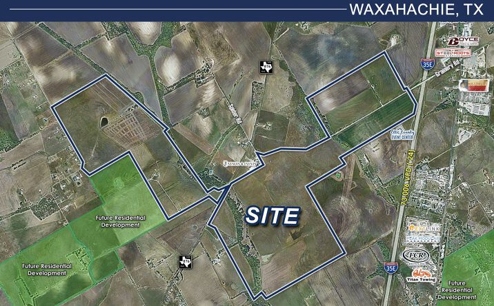 Pictures of Land property located at 180 Jacks Rd, Waxahachie, TX 75165 for sales - image #1