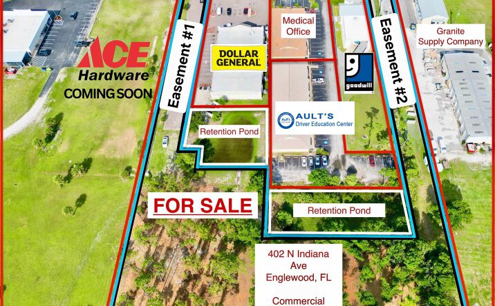 Pictures of Land property located at 402 N Indiana Ave, Englewood, FL 34223 for sales - image #1